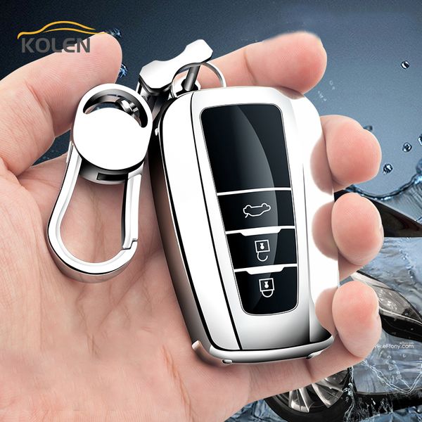 

soft tpu car remote key case cover shell fob for toyota prius chr c-hr camry corolla rav4 avalon land cruiser prodo accessories