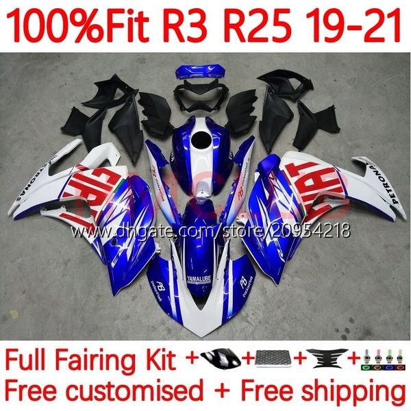 Spritzguss-Verkleidungen für Yamaha YZFR3 YZF-R25 YZFR25 2014–2022 Karosserie 39Nr