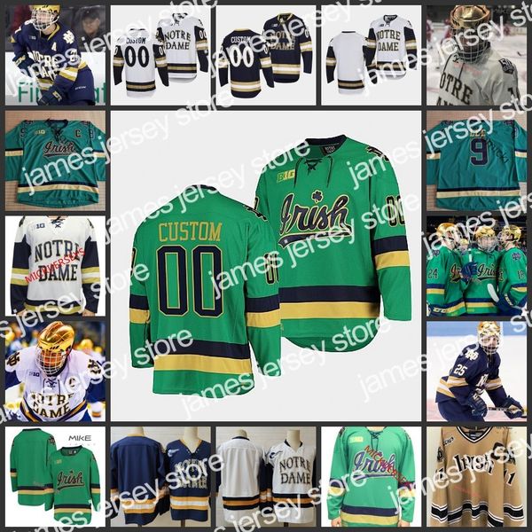 

james james 33 josh graziano hockey jersey 30 ryan bischel jerseys 34 conor klaers 35 matthew galajda 22 jack adams 23 brady bjork nd ndf ic, Black
