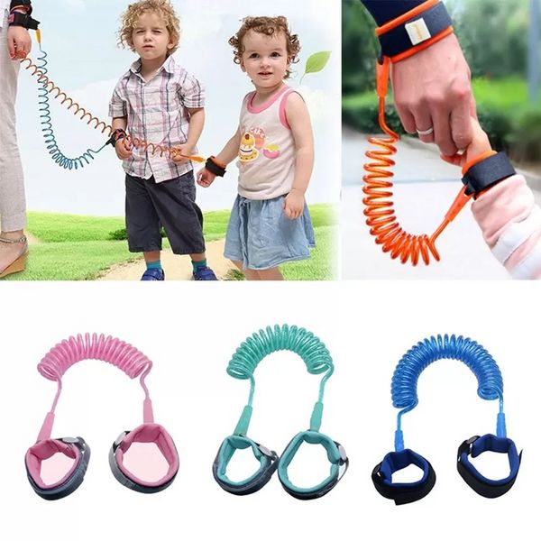 1,5 mt Kinder Anti Lost Strap Out of Home Kinder Sicherheit Armband Kleinkind Kabelbaum Leine Armband Kind Gehen Traktionsseil F0422