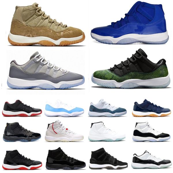 

11 11s mens basketball shoes low white gown men women sneakers trainers