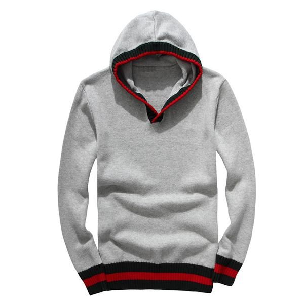 

brand new luxury sweater cardigan men casual hooded pullover shirt autumn winter slim fit long sleeve mens sweaters knitted pull homme size, White;black