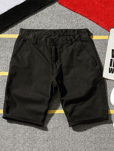 

men slogan patched detail shorts d4be#, White;black