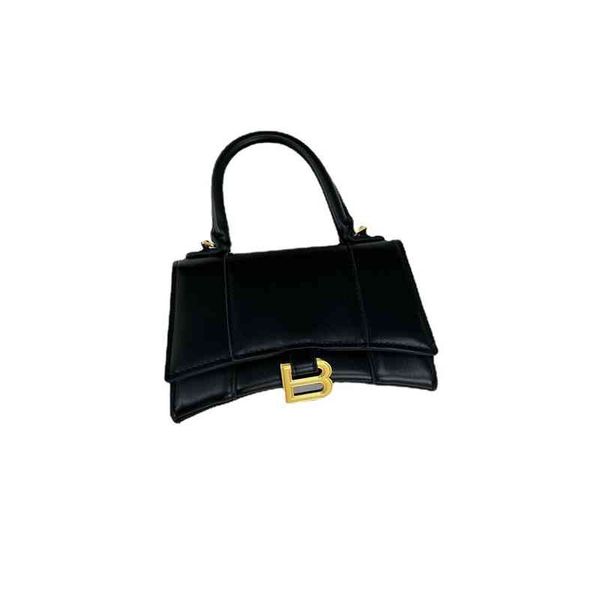 

kp0y ins niche high sense small bag female 2022 new fashion versatile b home one shoulder portable messenger hourglass