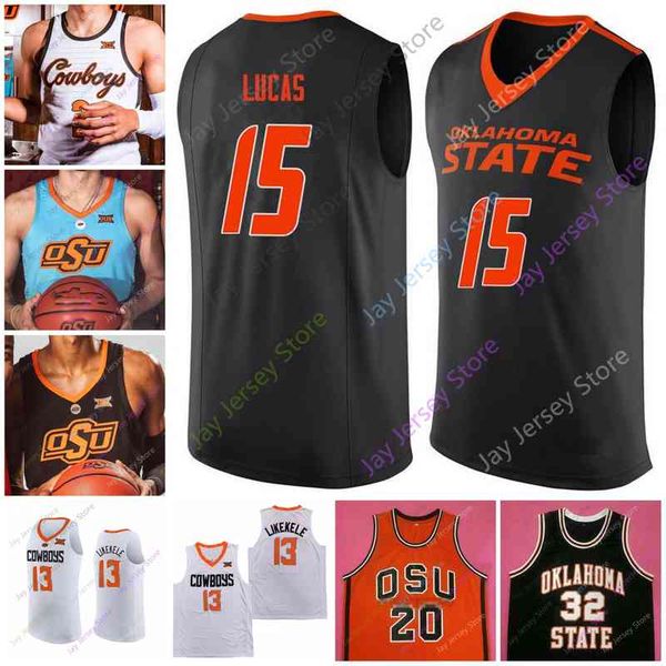 

2020 custom osu basketball jersey ncaa college lindy waters iii isaac likekele yor anei thomas dziagwa mcgriff boone anderson iii smart, Black