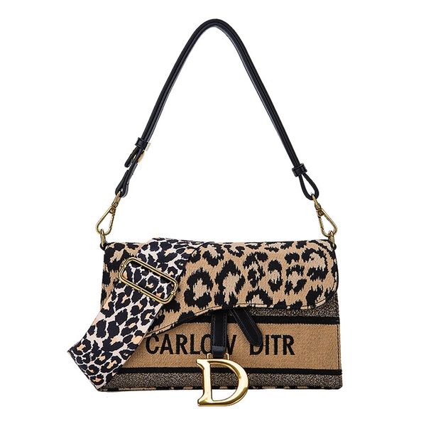 

female fashion pattern fashion wide strap single armpit sense portable messenger small 55% off holesale store