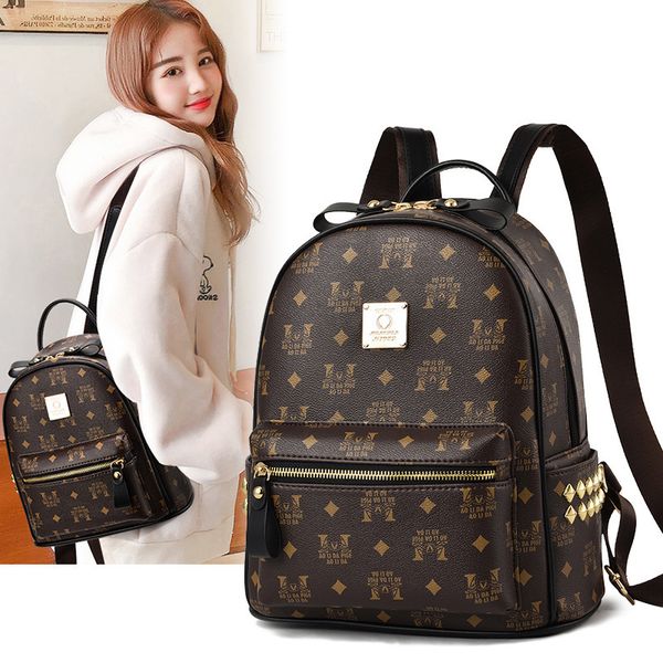

hbp fashion bag women's mini backpack korean all match casual women's small travel bag women's schoolbag 220709