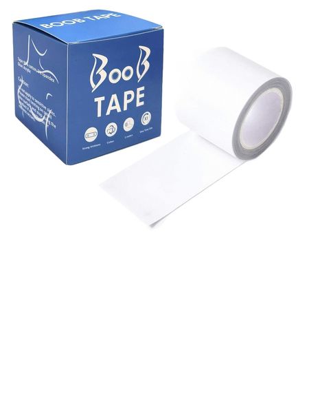 

2pairs nipple cover & 1roll breast tape m8cs#, Black;red