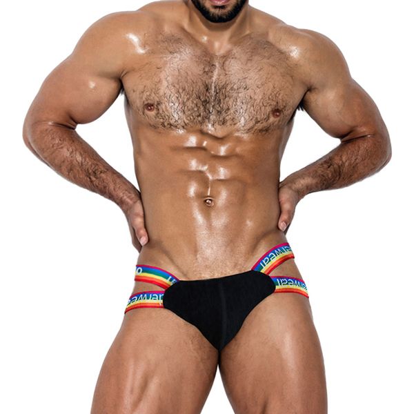 

male underwear gay men's g-strings underwear thong men jockstrap letter mens thongs and g strings, Black;brown