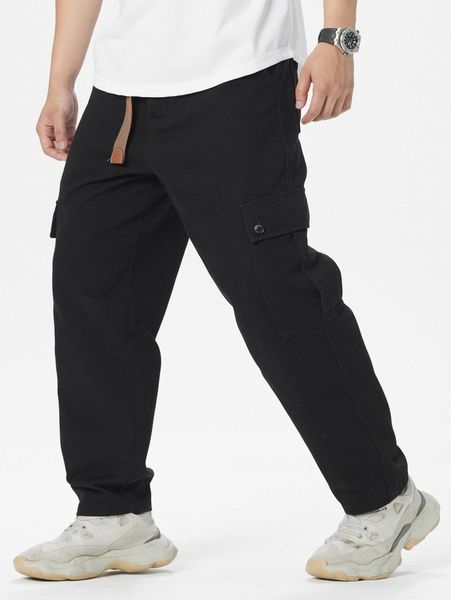 

men flap pocket side cargo jeans f5nd#, Blue