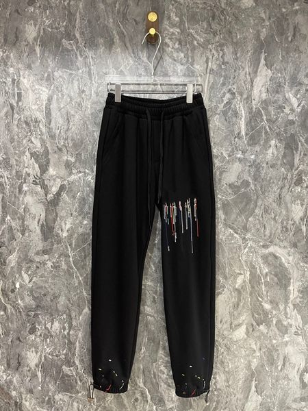 pantaloni da pista da uomo di lusso firmati stile casual da uomo ricamo lettera pantaloni da jogging mimetici pantaloni cargo vendita calda elastico in vita da uomo