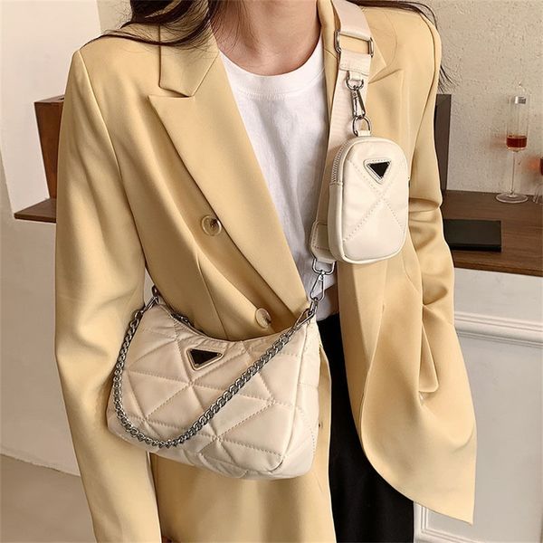 

purses dumpling female 2022 spring new fashion high beauty child mother single shoulder messenger bag net red tide flow chain bag