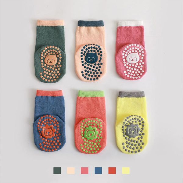 Meias Picture Animal Baby Children Pure Dispensing Non Slip Sock Spring Summer Born Boy Girls Criano Tramiasselina Tramiassocks