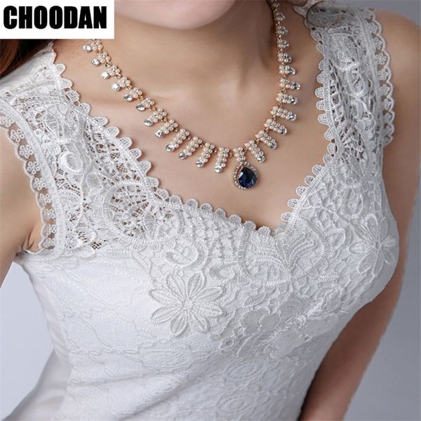 

tank women fitness elegant flower embroidery lace blouse fashion summer tube sleeveless shirt clothing for lady 220607, White