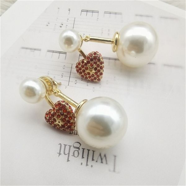 

86% off factory shophigh sense light luxury fashion simple love full of diamond pearl tassel celebrity minority women 34, Golden