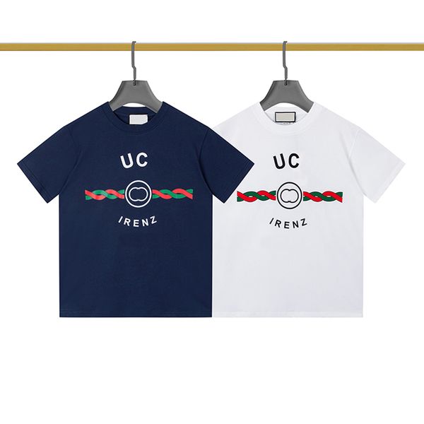 

fashion mens designer t shirt womens letter print short sleeve round neck cotton tees polo size m-xxxl 88, White;black