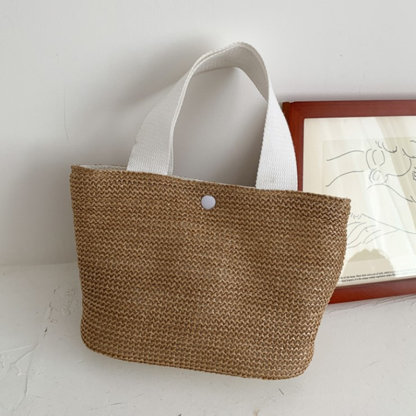 

summer trend straw bags new popular hit color handbags for women 2021 designer luxury zipper color matching tote bag