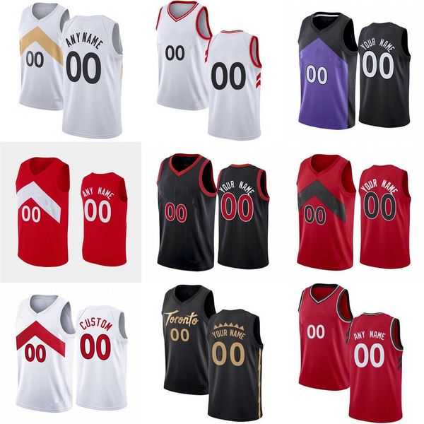

75th custom basketball jerseys toronto''raptors''men women youth tracy 1 mcgrady vince 15 carter svi 14 mykhailiuk yuta, Black;red