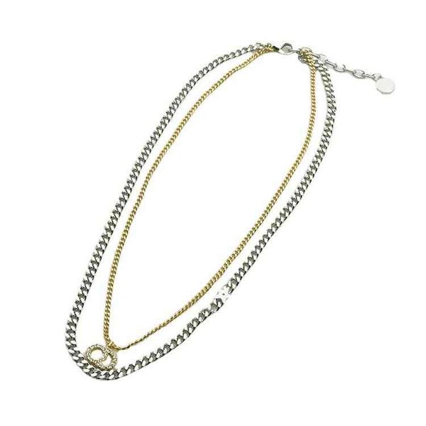 

new star alphabet color matching necklace, Silver