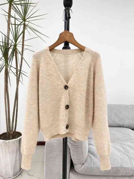 

women's sweaters xiaohe light luxury women's ic fine alpaca wool cardigan single breasted sweater coat pure original, White;black