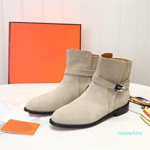 -Stivaletti Neo di qualità Nuovo designer di lusso Stivali da donna di lusso in vera pelle di vitello con tacco basso Scarpe stivaletti DHL 5