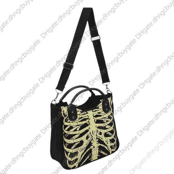 

designer bags handbags /bagsbagsluminous gothic skeleton bones skulls rock female casual totes women punk fashion handbag