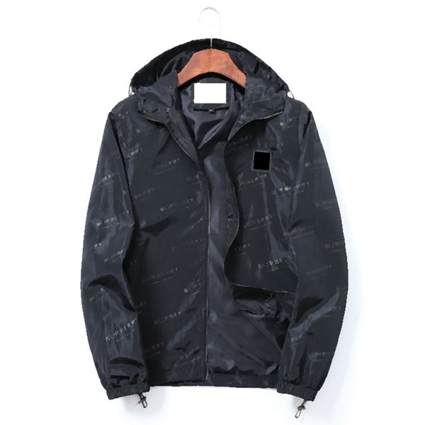 

2022 mens jacket hooded autumn winter style for men women windbreaker coat long sleeves fashion jackets with zippers letters printed outwear, Black;brown