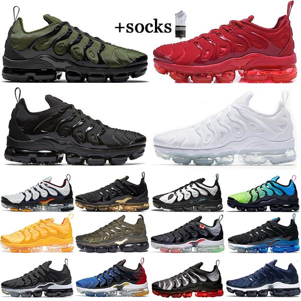 

2022 tn plus men women airs cushion running shoes vapores tns requin triple trainer black atlanta blue royal volt griffey lemon lime rough d