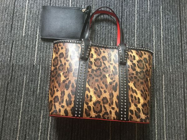 

2pic/set xurys women big shoulder bags genuine leather rivets spikes bow crossbody tote red color bottoms shopping handbags highest quality