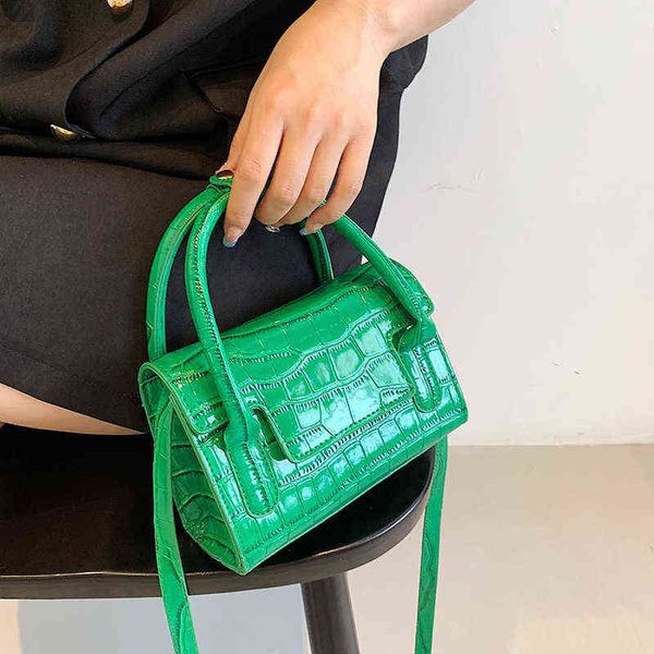 

mini cute stone pattern leather crossbody tote bags for women 2022 trendy summer fashion brand designer shoulder bag handbags