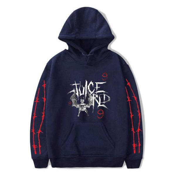 

men's hoodies & sweatshirts cool juice wrld sweatshrts hoody casual print fashion classic harajuku long sleeve men hooded, Black