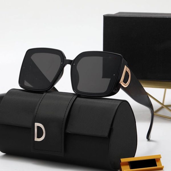 

Designer Sunglass Fashion High Quality Sunglasses for Women Men Goggle Adumbral 4 Colors Eyeglasses