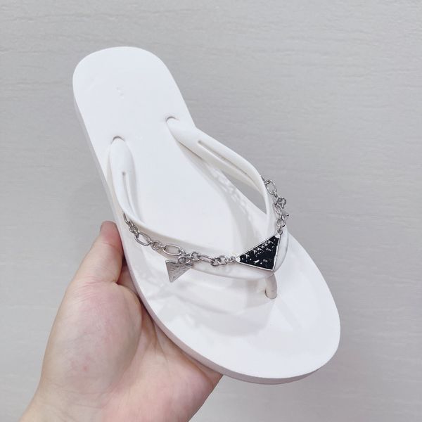 

designer women sandals brand sandals classic slippers real leather slides platform flats shoes flip flop sneakers with dustbag flat mule 032, Black