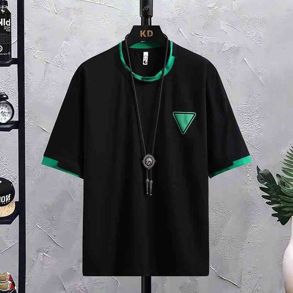

home summer new short sleeve t-shirt men's youth round neck fashion t shirts for men tshirts fashions brands, White;black