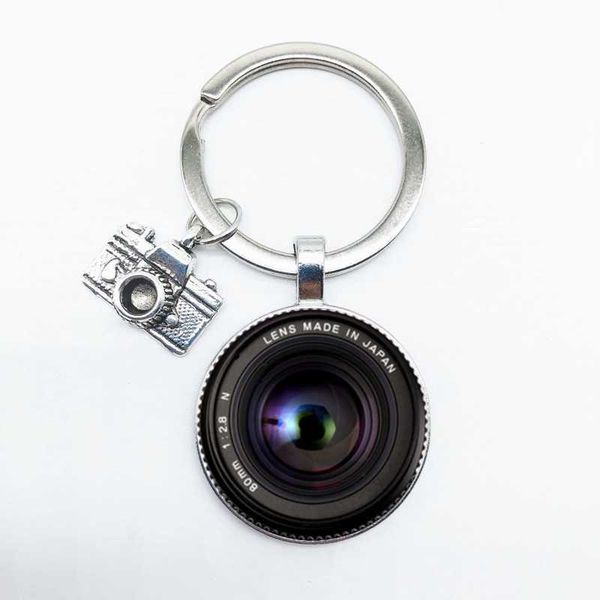 

keychains popular keychain camera pendant with slr lens p ographer enthusiast personality jewelry gift between friends, Silver