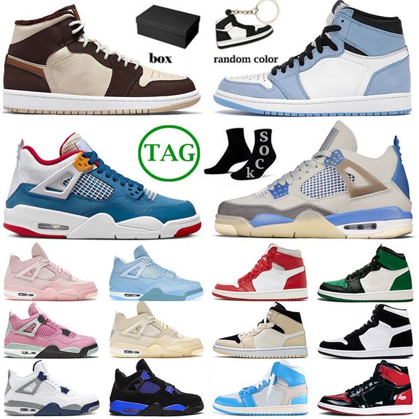 

jumpman 1 4 basketball shoes offs white 4s midnight navy university blue messy room sail pink high 1s cactus jack mid dutch green big size e