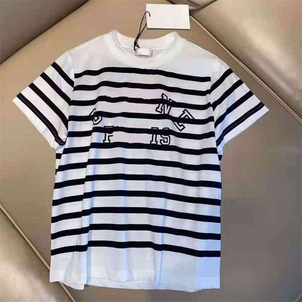 

66% off new spring and summer saijia stripe style simple fashion fresh women's short sleeves, White