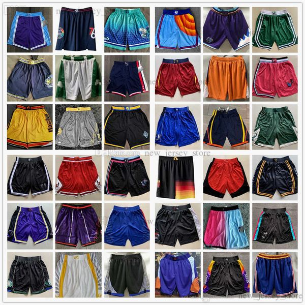 

printed new city basketball shorts elastic waist embiid lavine davis ball morant cunningham jalen green murray gobert lillard tatum george i, Black