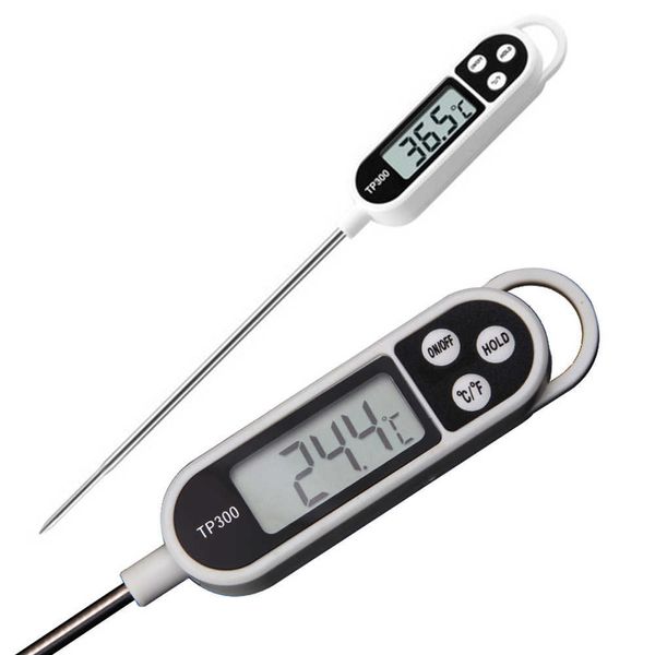Termometro da cucina per alimenti Termometro elettronico digitale Sonda per barbecue Carne Strumenti per misurare la temperatura impermeabile