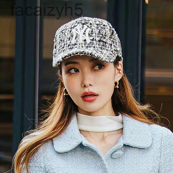 

ball caps designer korean hat baseball autumn wide brim dome thousand bird lattice couple duck tongue new style in and winter, Blue;gray