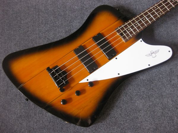 

thunderbird 4 strings electric guitar bass body mahogany rosewood fingerboard black hardware