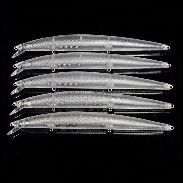 

20pcs 18cm 20g unpainted bait fishing lure blank body diy crankbait swimbait fake baits drop delivery 2021 lures sports outdoors 8kwsh