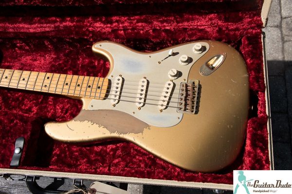 

custom shop homer haynes hle '57 st john cruz heavy relic electric guitar