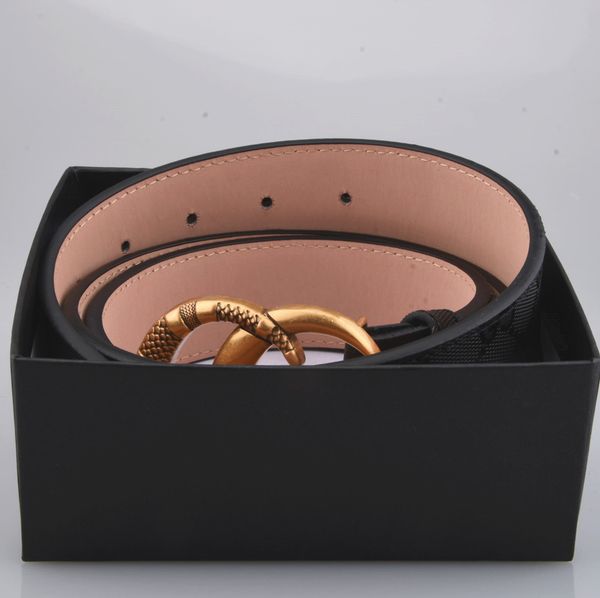 

fashion womens men designers belts leather black bronze buckle classic casual pearl belt width 3.8cm with box, Black;brown
