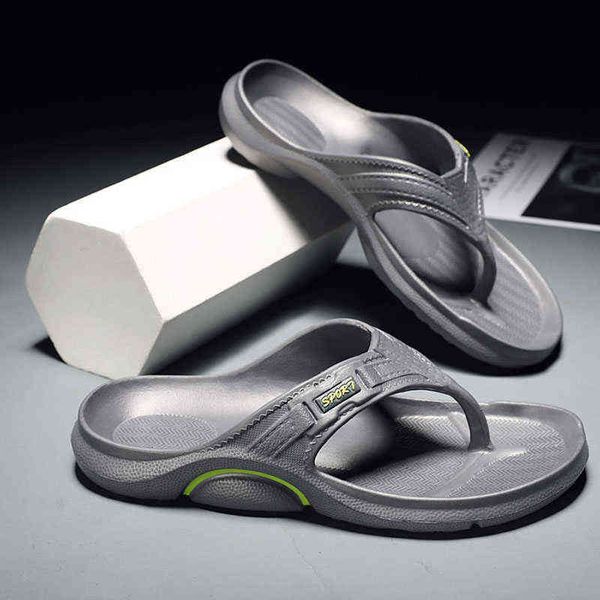 

slippers men's slippers summer fashion metal button slides shoes wedge beach sandals men outside platform leisure flip flops 220324, Black