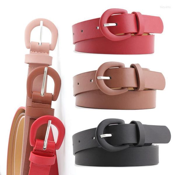 Cintos fêmeas de vaqueira ocidental para mulheres 2022 Women Wide Black Braço Branco Branco Pink Wild Belt Fier22