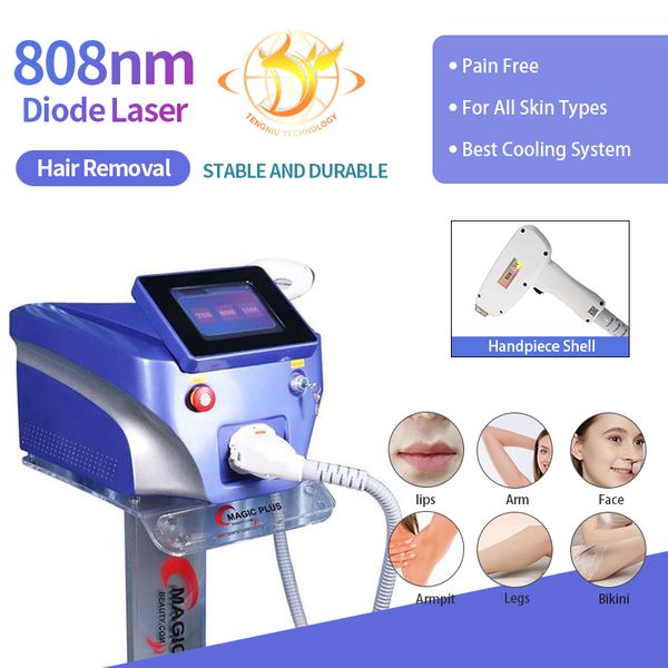 

beauty machine 755nm 808nm 1064nm permanent hair removal 808 diode laser #186