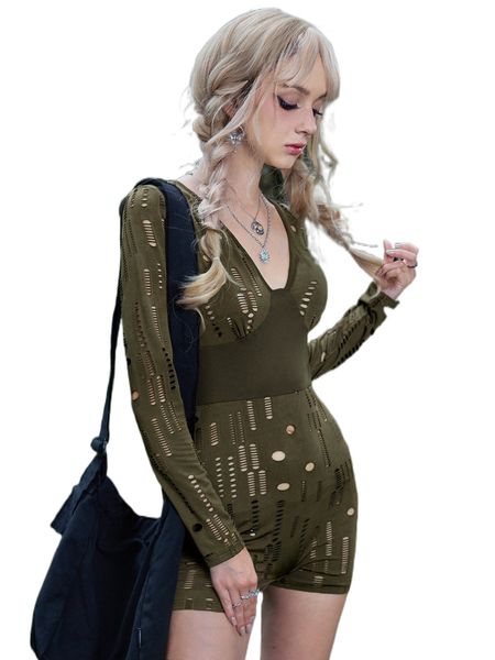 

hollow out unitard romper k8sx#, Black;white