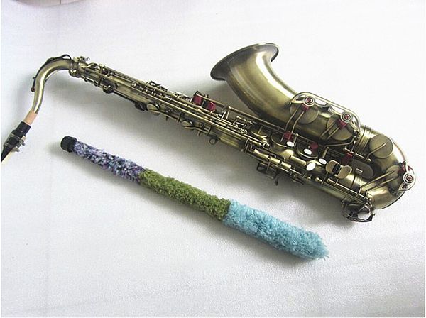 

brand tenor saxophone antique copper b-flat tenor sax retro bronze mouthpiece and case