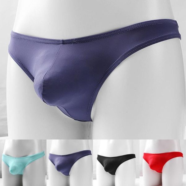 Unterhosen Herren Sexy Pouch Unterwäsche Rückenfrei Jockstrap String Tanga Niedrig angehobener männlicher Bikini-Slip Mini T-Rücken Erotische UnterhoseUnterhose